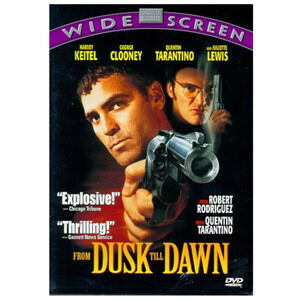 From Dusk Till Dawn (DVD, 1998, Widescreen) George Clooney Tarantino Film